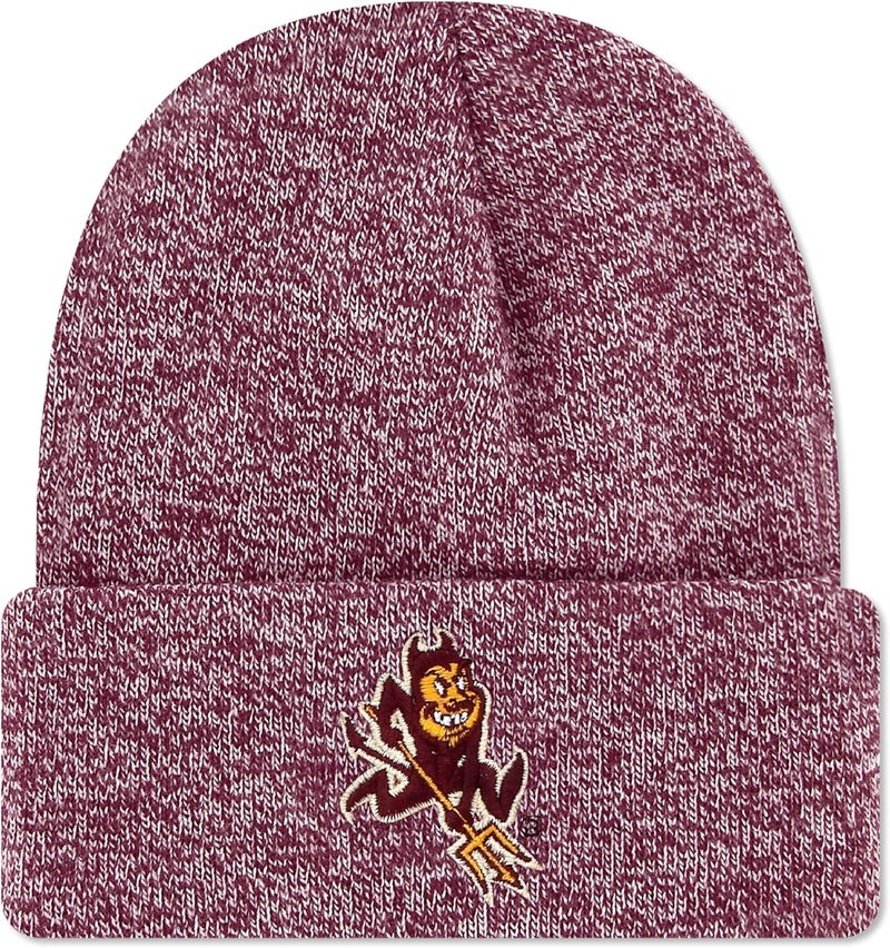 Legacy NCAA Officially Licensed Ribbed Knit Cuff Beanie, Unisex, One Size Fits Most - Image 1